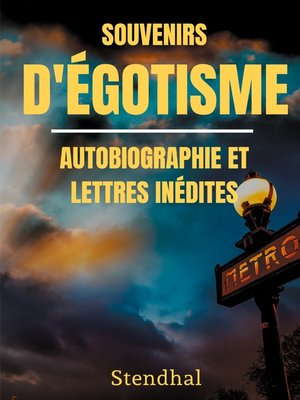 cover image of Souvenirs d'Égotisme